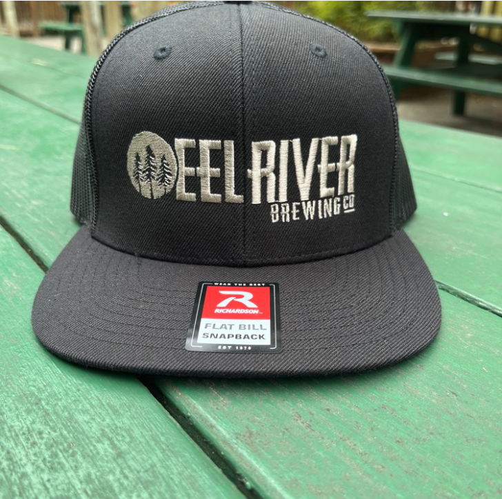 ERB Logo Black Mesh-back Hat