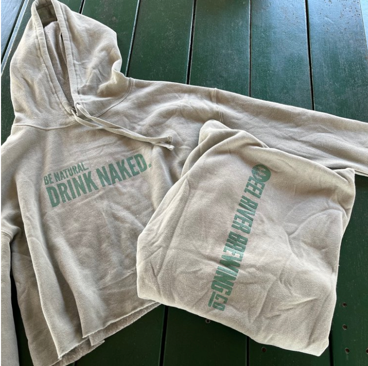 ERB BNDN Sage Cropped Hoodie