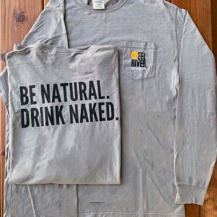 Gray BNDN Long-Sleeved Pocketed Shirt