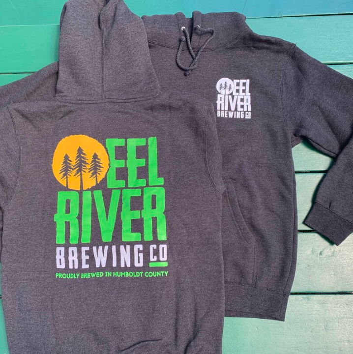 Gray ERB Logo Hoodie