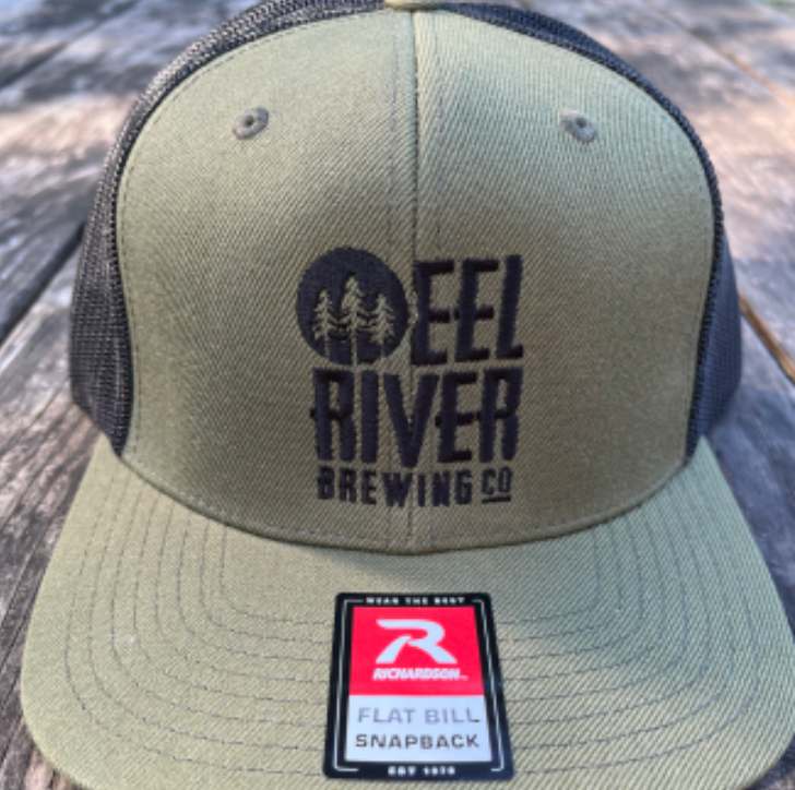 ERB Logo Green Mesh-back Hat